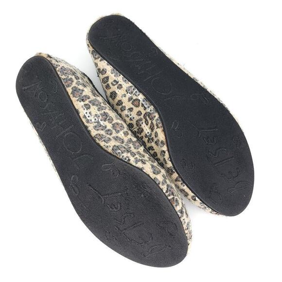 Betsey Johnson Leopard Slippers Womens Estimated Size 6 Based On Measurements - Picture 14 of 16